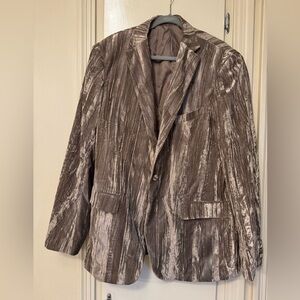 Men's Brown Velvet blazer